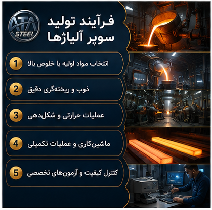 فرآیند تولید سوپر آلیاژ