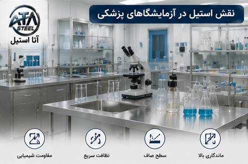 کاربرد استیل در آزمایشگاه